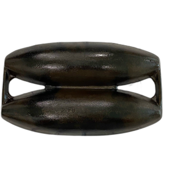 Cast Iron Double Loaf Pan No Maker Marks Seasoned and ready to use - Picture 8 of 8